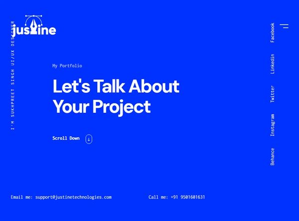 Website Design & Development - Justine Technologies