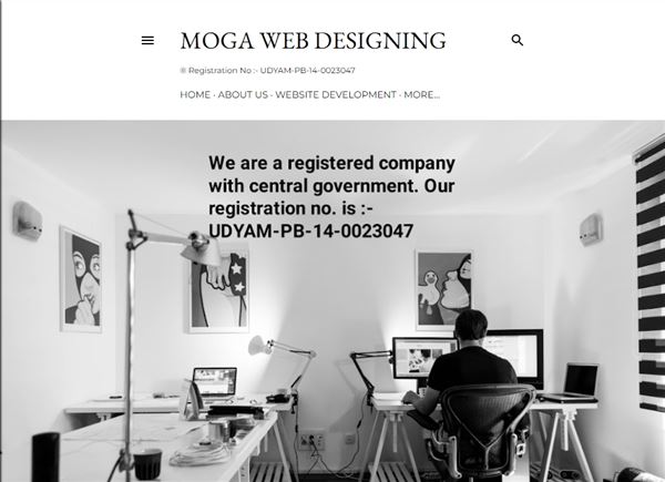Moga Web Designing | Certificate In Website Designing In Punjab