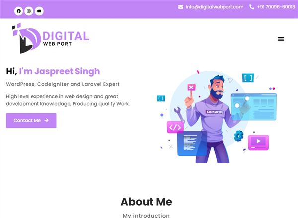 Jaspreet Singh Website Designer In Nabha