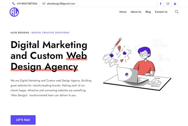 Aleo Designs - Digital Marketing | Website Development | Web Design | Branding