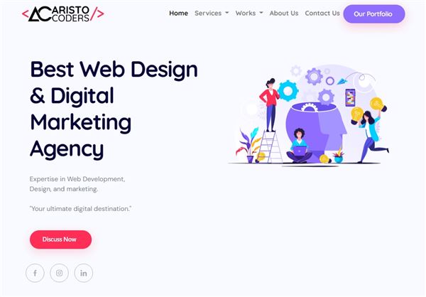 Aristo Coders | Best Website Designer In Deoria
