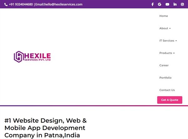Hexile Services:Website Designing Company In Patna | Digital Marketing