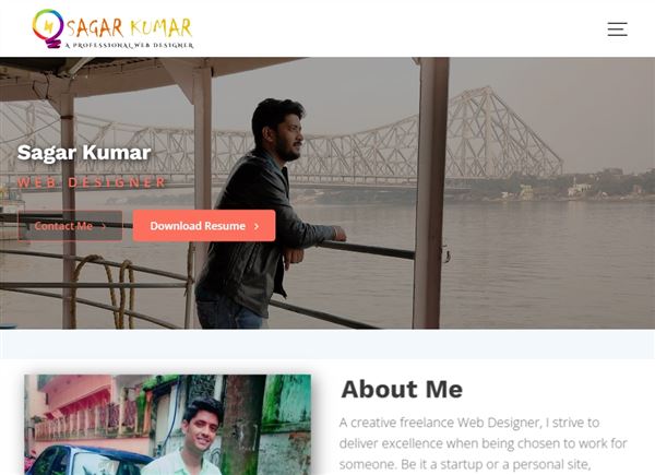 Sagar Kumar Web Designer