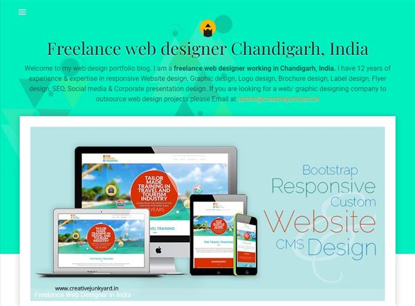 Freelance Web Designer Chandigarh