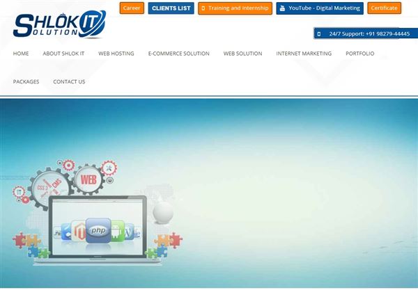 SHLOK IT SOLUTION - Website Design, Software And Mobile App Development Company In Raipur