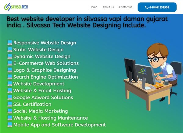 Silvassa Tech | Website Designer | Android App Developer | Mobile App Developer In India
