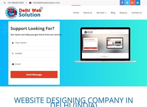 Website Designing, Development, Promotion - Delhi Web Solution