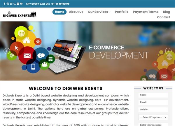 Digiweb Experts - Website Designing Company In Janakpuri
