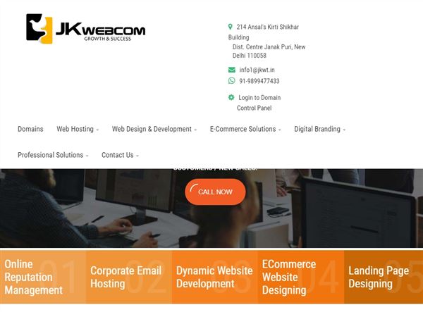 JK Webcom - ECommerce Website Designing & Development Company In Delhi,India