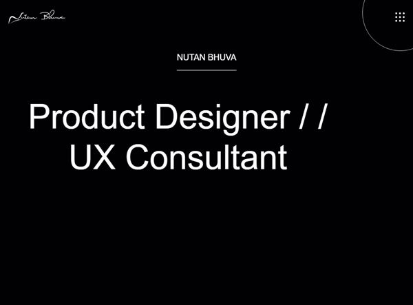 Nutan Bhuva - UX Designer - INDIA