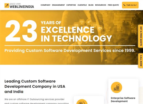 WeblineIndia, A Custom Software Development Company