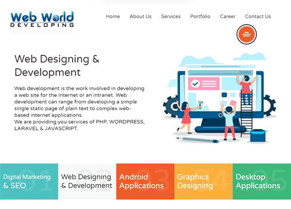 Web World Developing