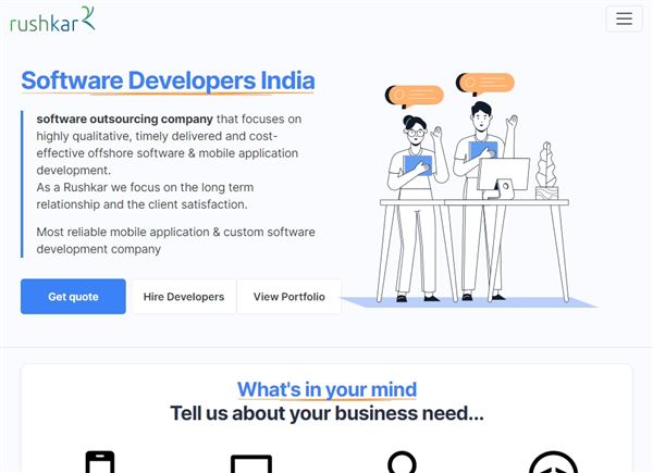 Rushkar Technology Pvt. Ltd - App Developers India | Software Development Company