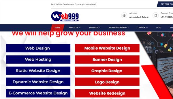 Web999 - Web Design | Web Development | SEO | Social Media Marketing | Digital Marketing