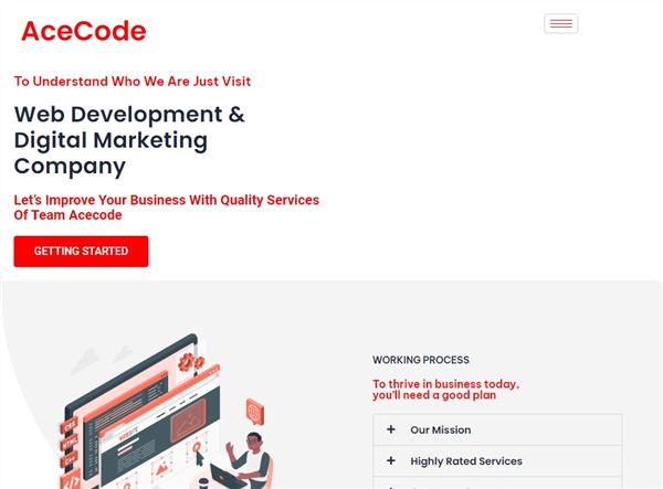 AceCode - Website Development - Software Development Company