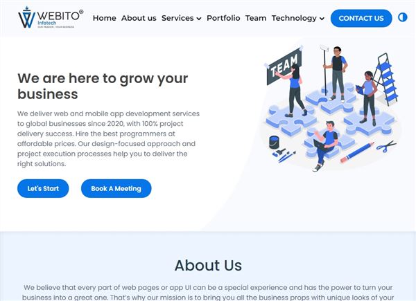 Webito Infotech - Application, Website And Software Development Company