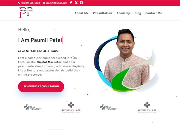 Paumil Patel - Digital Marketer & Web Designer