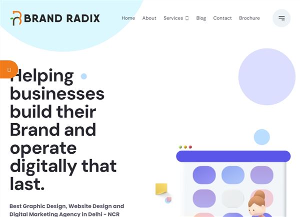 Brand Radix - Graphic And Website Designing Company | Digital Marketing Agency In Faridabad