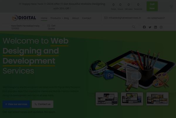 Web Designing & Development Agency | SK Digital Web Services