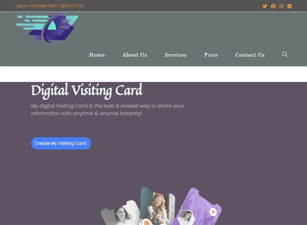 Digital Visiting Card & Business Card