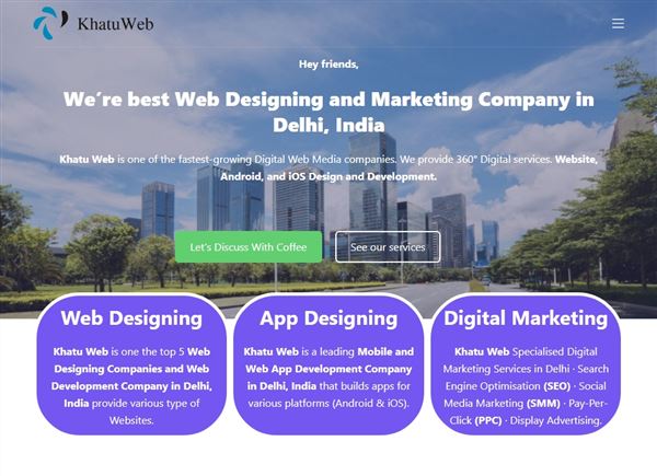 KHATU WEB - BEST WEBSITE DESIGNING COMPANY IN DELHI-BEST DIGITAL MARKETING COMPANY IN DELHI-BEST SEO COMPANY IN DELHI