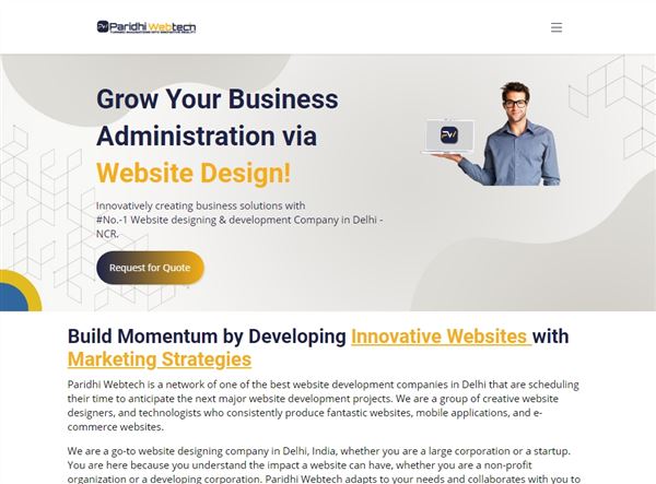 Paridhi Web Tech | Digital Marketing SEO Services Company | Website Design Development Company | Web Design In Delhi