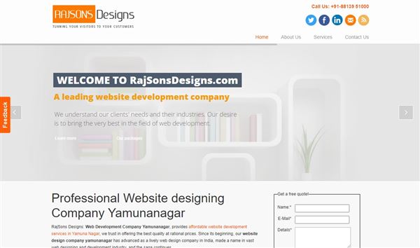 RajSons Web Design & Digital Marketing Company In Yamuna Nagar