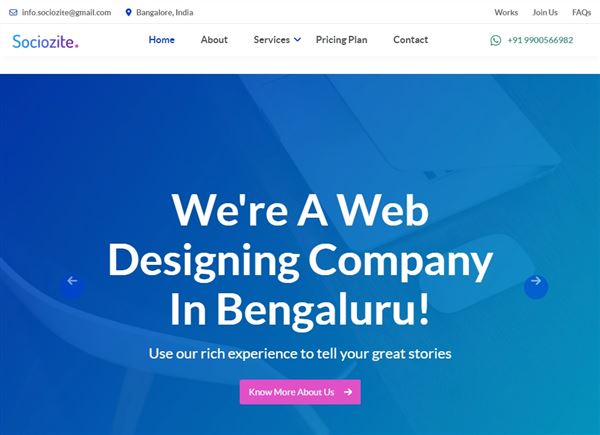 Sociozite - Best Web Designing Company