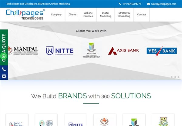 Chillipages Technologies - Web Design Mangalore