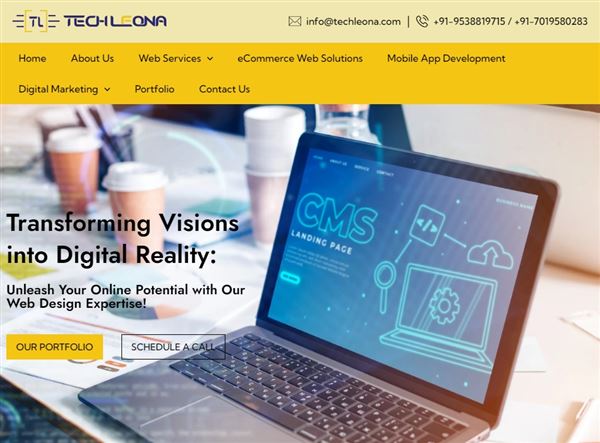 Tech Leona | Web Design Company Bangalore