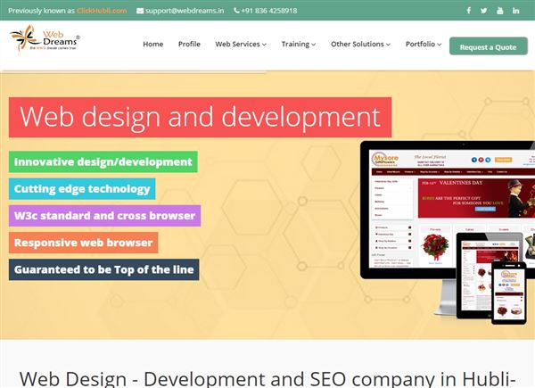 WebDreams - Web Design & Development