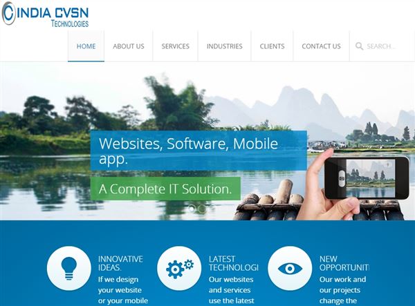 INDIA CVSN TECHNOLOGIES PVT. LTD - Website Development, Web Design Company In Bangalore