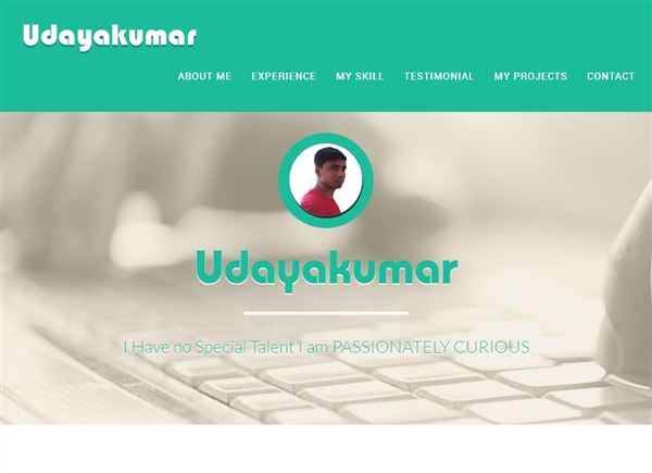 Udayakumar - Web Designer And Mobile App Developer