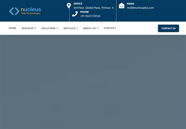 Nucleus Web Technologies | Web Design & Development Agency Thrissur
