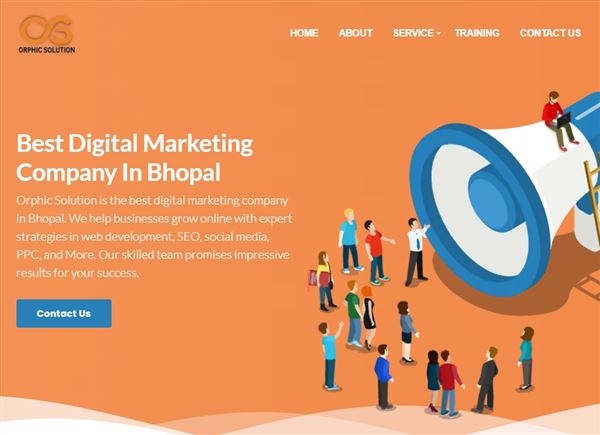 Best Digital Marketing In Bhopal | SEO | SMO | Website & App Development And Training- Orphic Solution