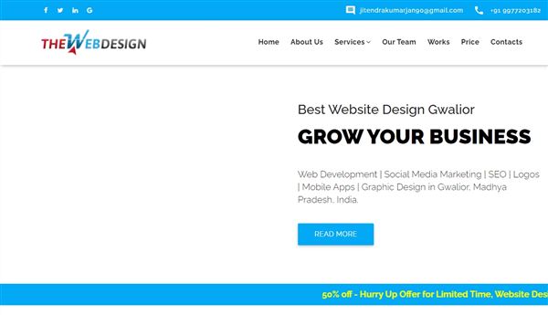 The Web Design - Gwalior