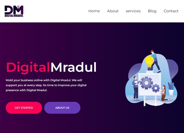 Mradul Dubey Best Web Design Agency | Website Design | Graphics Design | Mobile Application Development In Jhansi