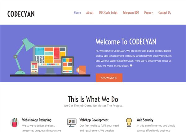 CodeCyan - Website Designer & App Developer