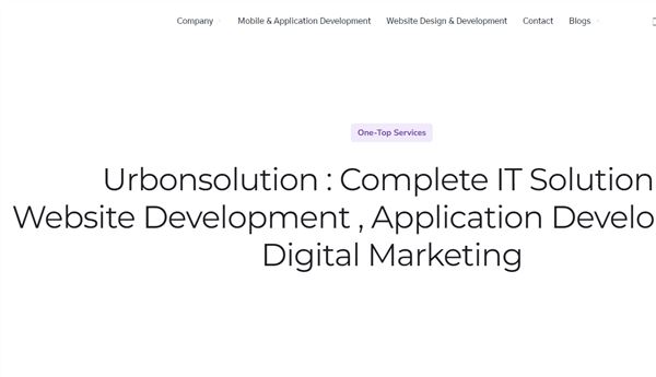 Website Design And Development , Digital Marketing ,IT Services