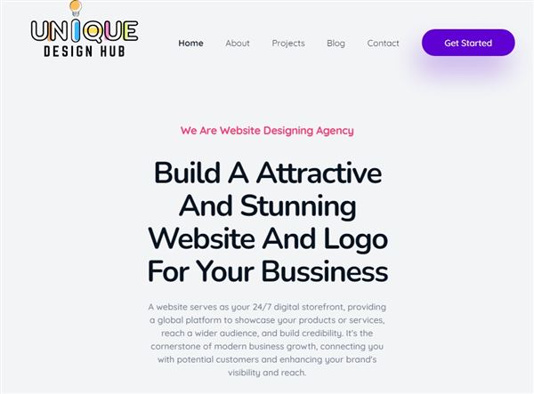 Uniquedesignhub - Website Designer