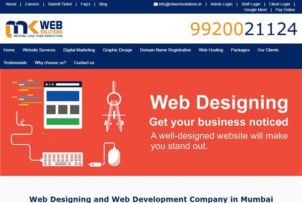 MK WEB SOLUTIONS - Website Designer In Nagpur