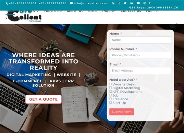 CoreCellent Technologies : Digital Marketing | Website Design & Development