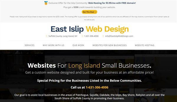 East Islip Web Design