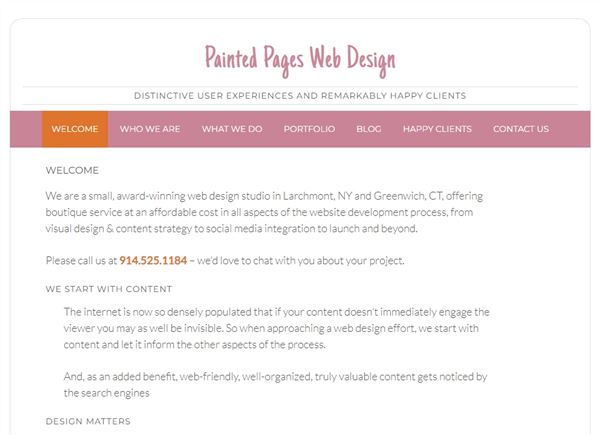 Painted Pages Web Design