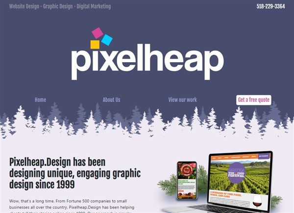 Pixelheap.Design - Clifton Park Web Design