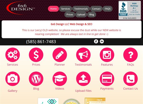 6x6 Design LLC Web Design & SEO