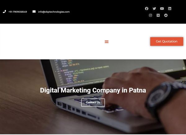 Website Design In Jamshedpur | Digital Marketing In Jamshedpur I Software Company In Jamshedpur - OBP Technologies