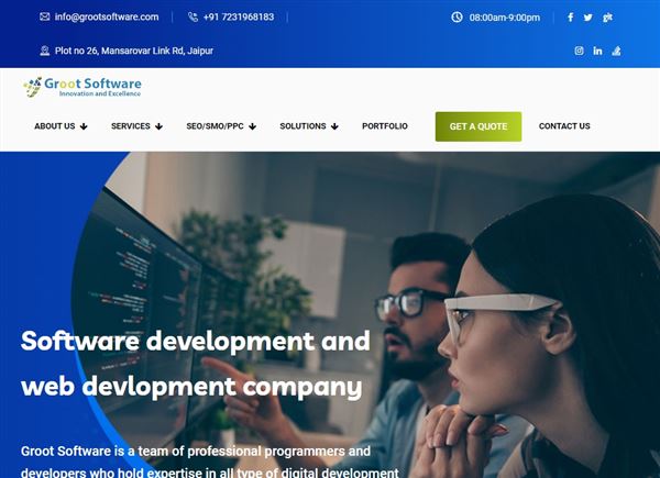 Groot Software - Web, App & Software Development Company In Jaipur | Mobile App And Website Development Company In Jaipur