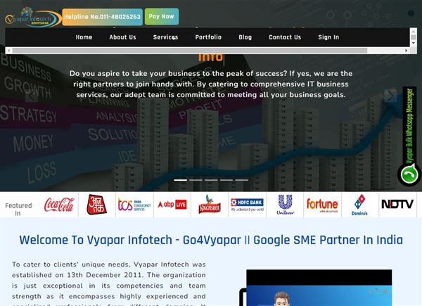 Vyapar Infotech - Go4Vyapar | Google Ads Agency In Jodhpur | Website Designing Company In Jodhpur | SEO Company In Jodhpur