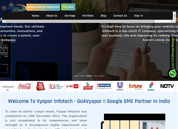 Vyapar Infotech - Best Digital Marketing Agency | Best Website Designing Company | SEO Service Provider